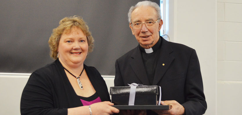 christine mccarthy with Archbishop Doyle